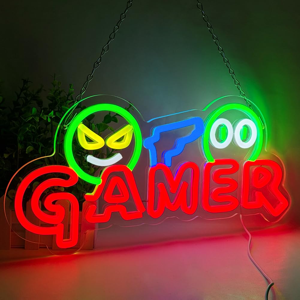 Party Games Easter - Insegna al Neon LED per Gamer,
