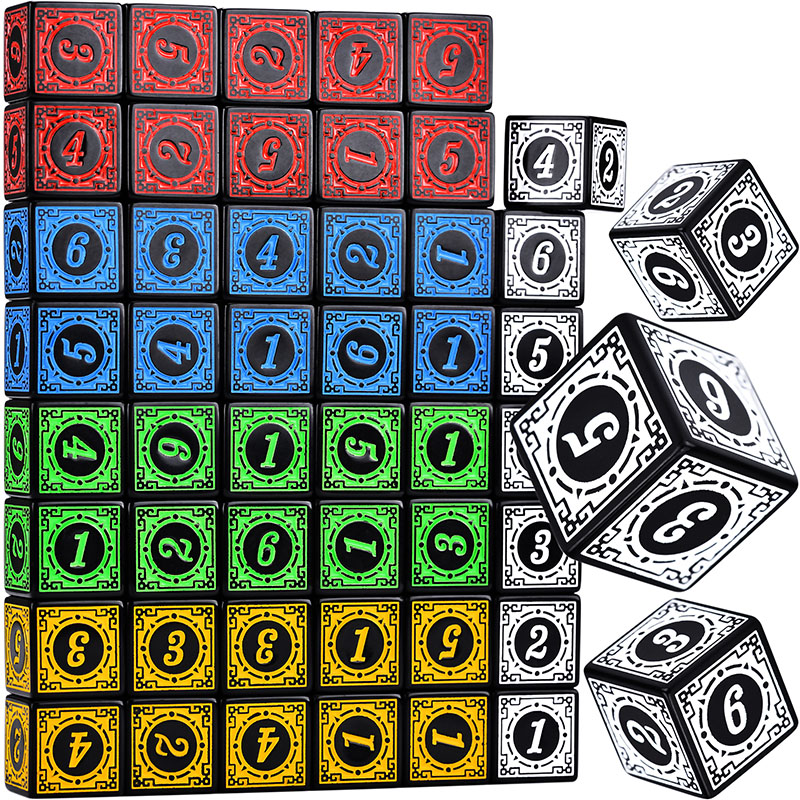 Party Games Easter - 10 pz/set Set di Dadi Acrilici