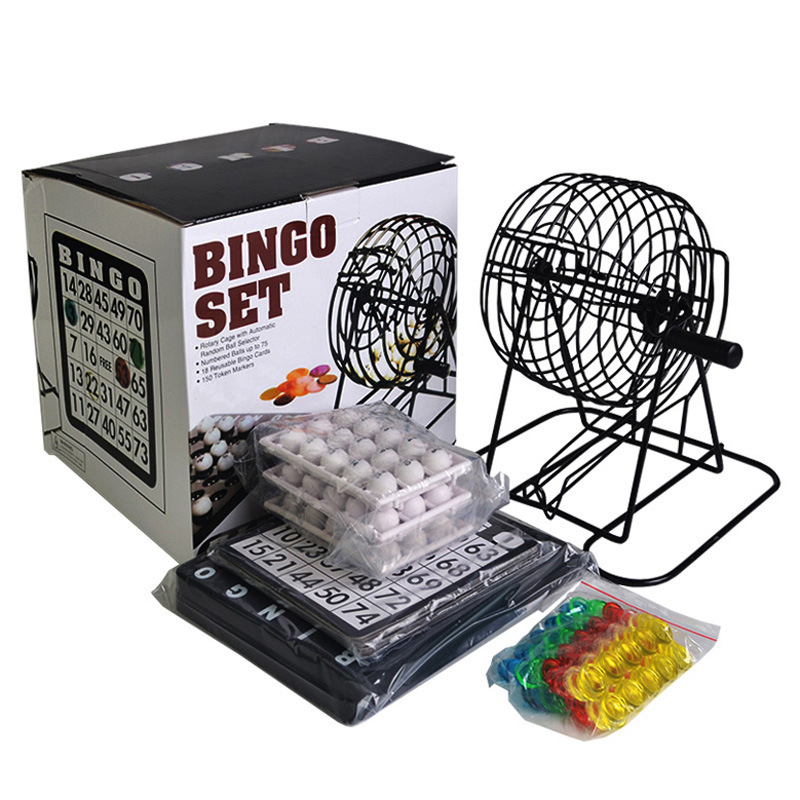 Party Games For Adults Large Group - Bingo Lotteria Macchina Acciaio Bingo Gioco