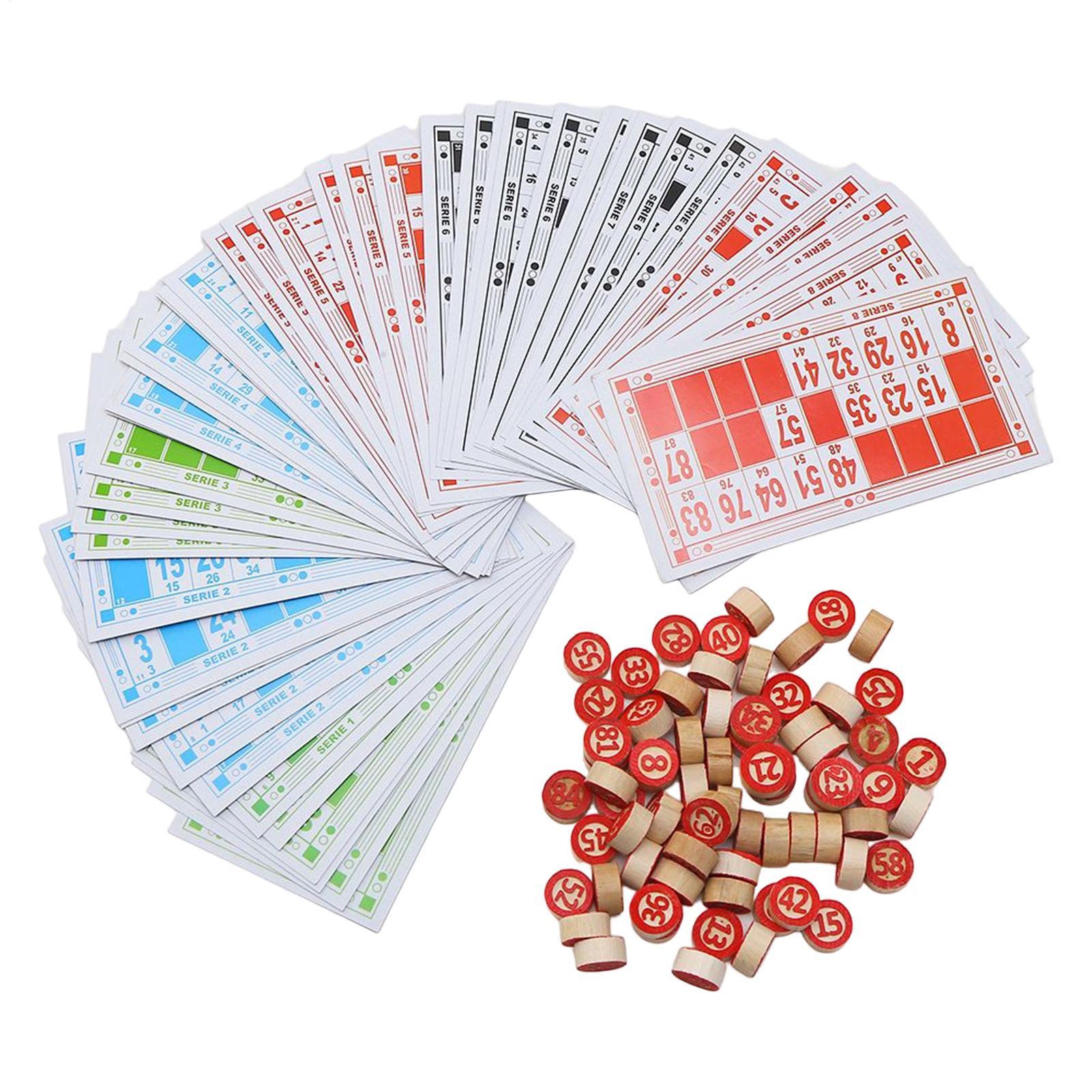 Party Games Bingo - Set da gioco bingo vintage in