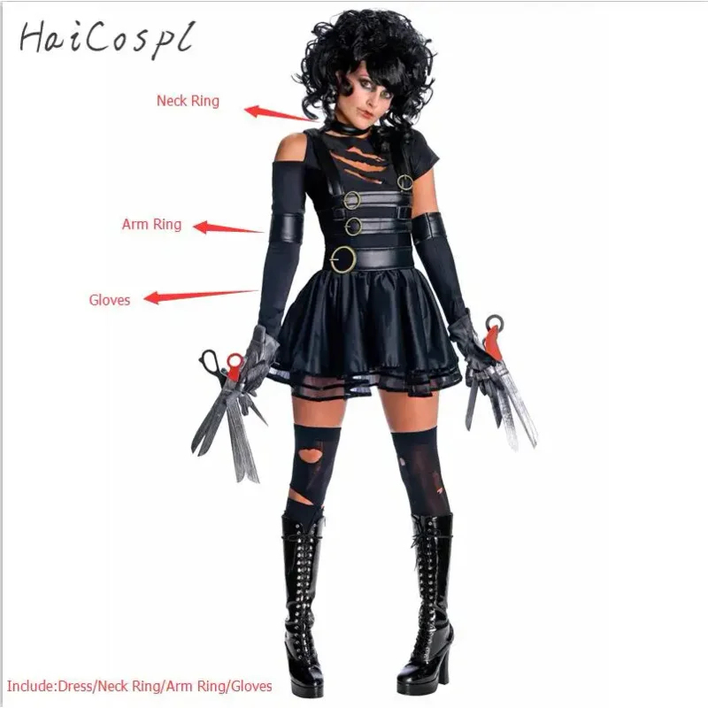 Party Games Youtube - Costumi Cosplay Edward Scissorhands 2026 per