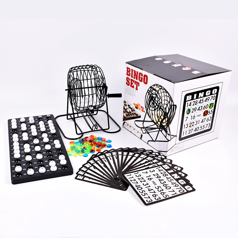 Party Games For Adults Large Group - Bingo Lotteria Macchina Acciaio Bingo Gioco