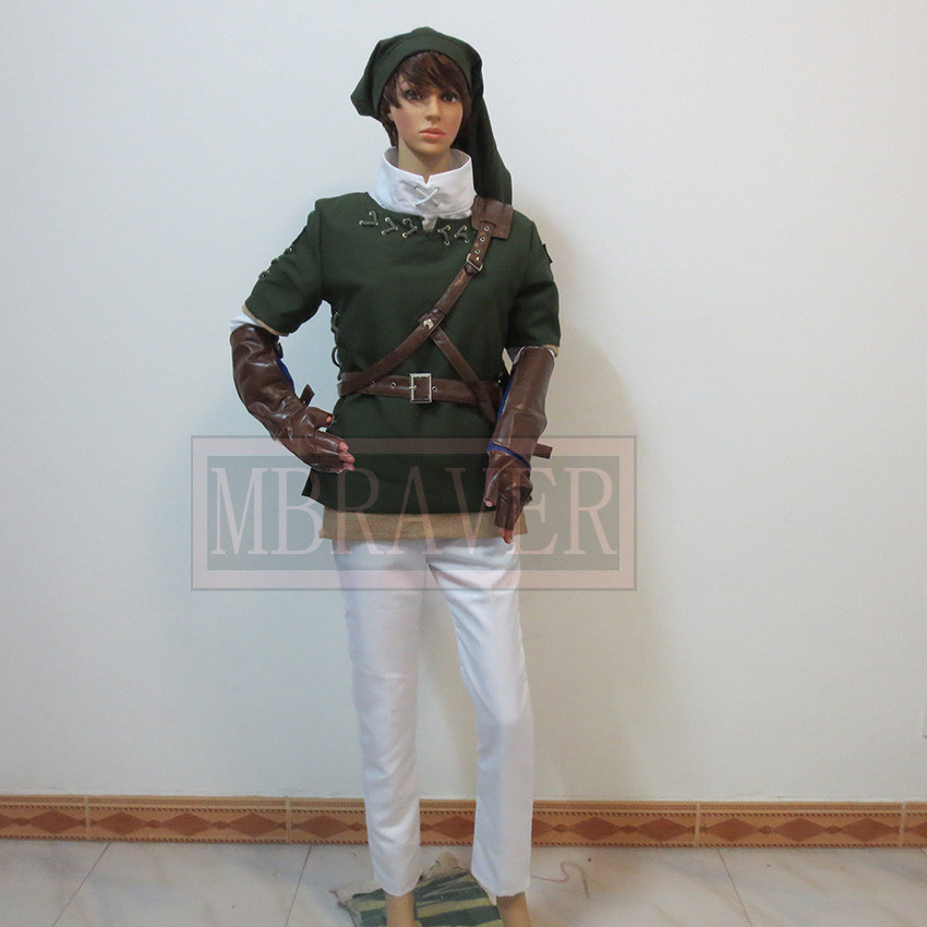 Zelda Party Games - Zelda Link Costume Cosplay Halloween Festa