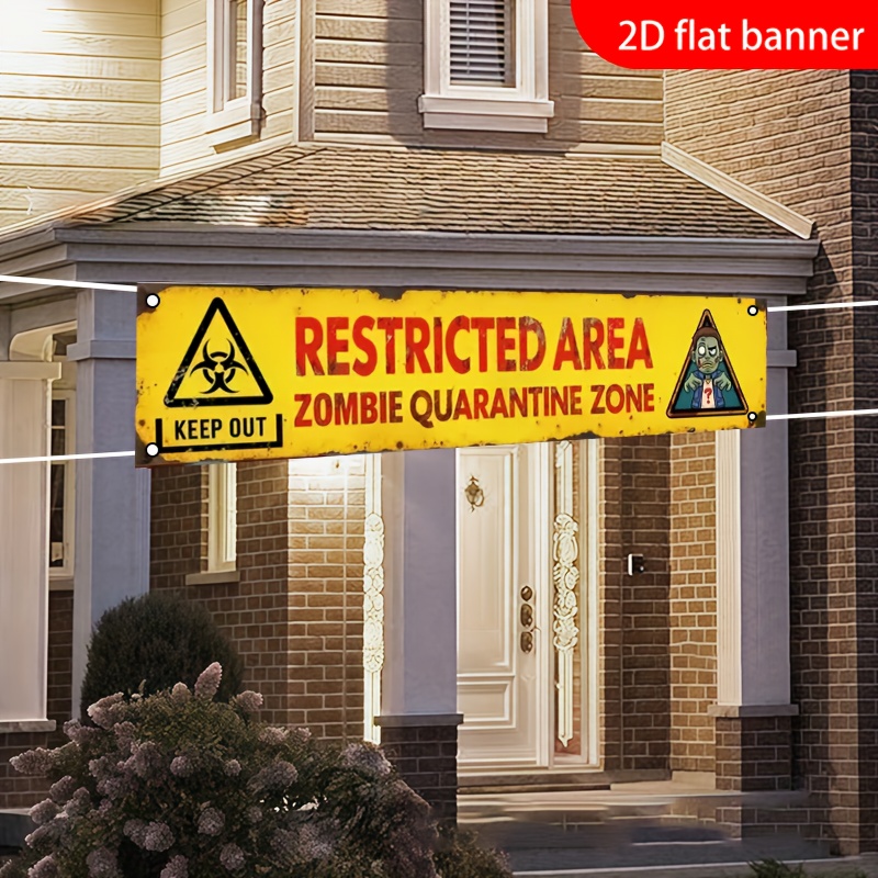 Un banner piatto 2D per decora - Zombie Party Games recensione e prezzo