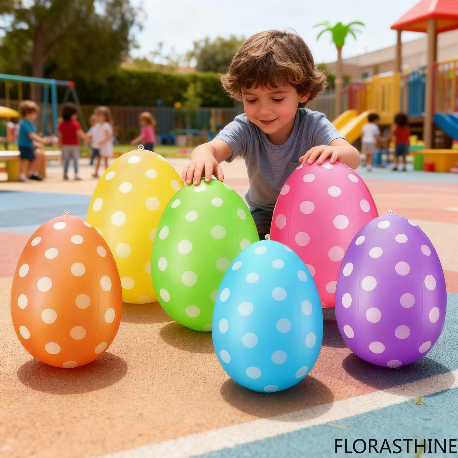 6 Uova di Pasqua Gonfiabili /s - Party Games Egg recensione e prezzo