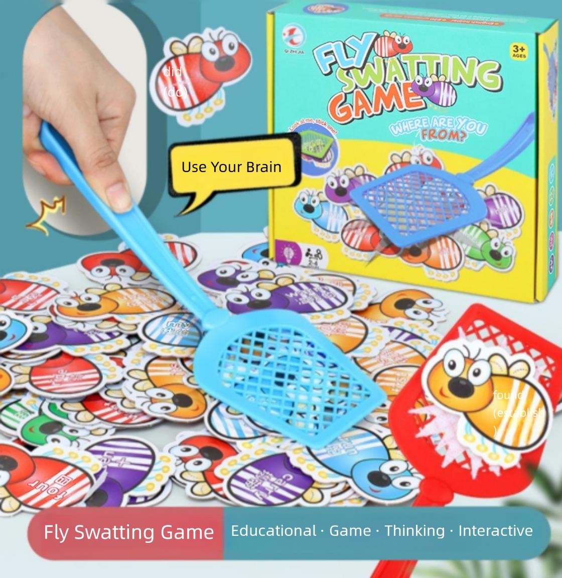 Gioco Scaccia Mosche per Bambi - Quick Games Party recensione e prezzo
