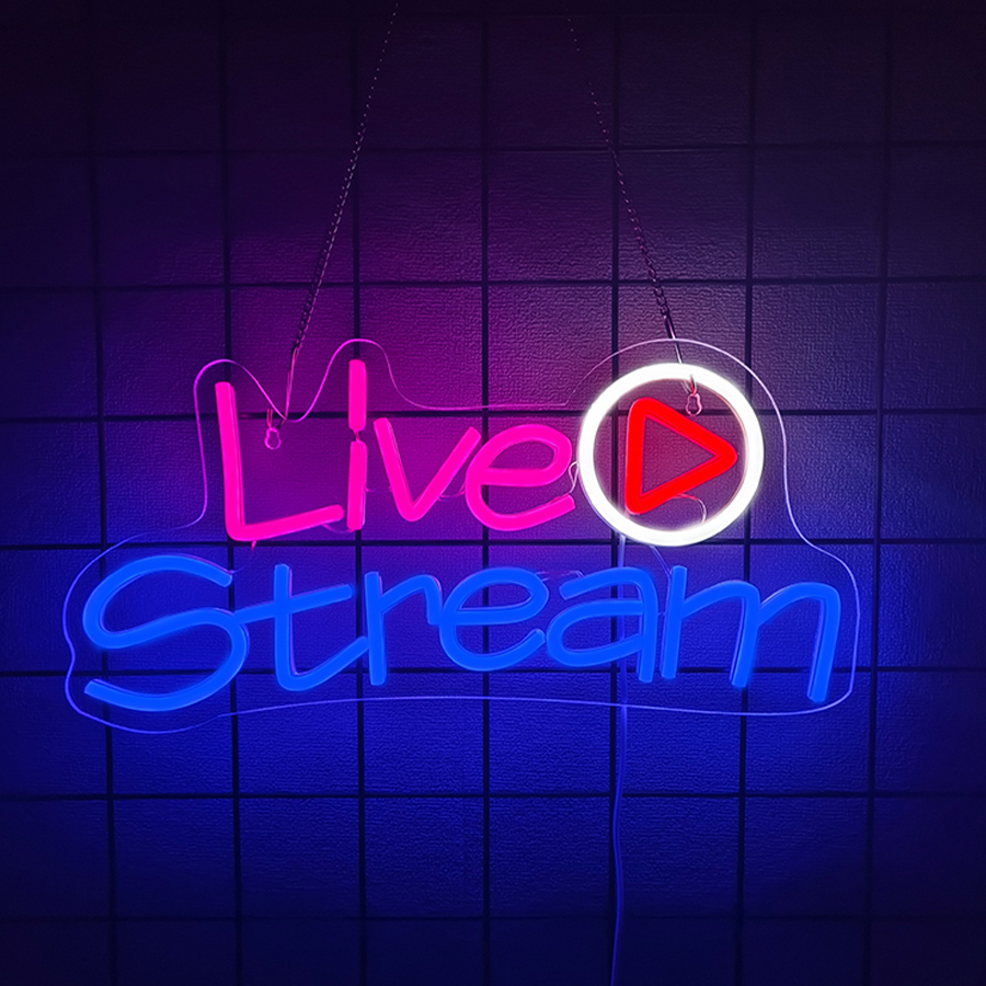 Insegna al Neon LED per Live S - Party Games Stream recensione e prezzo