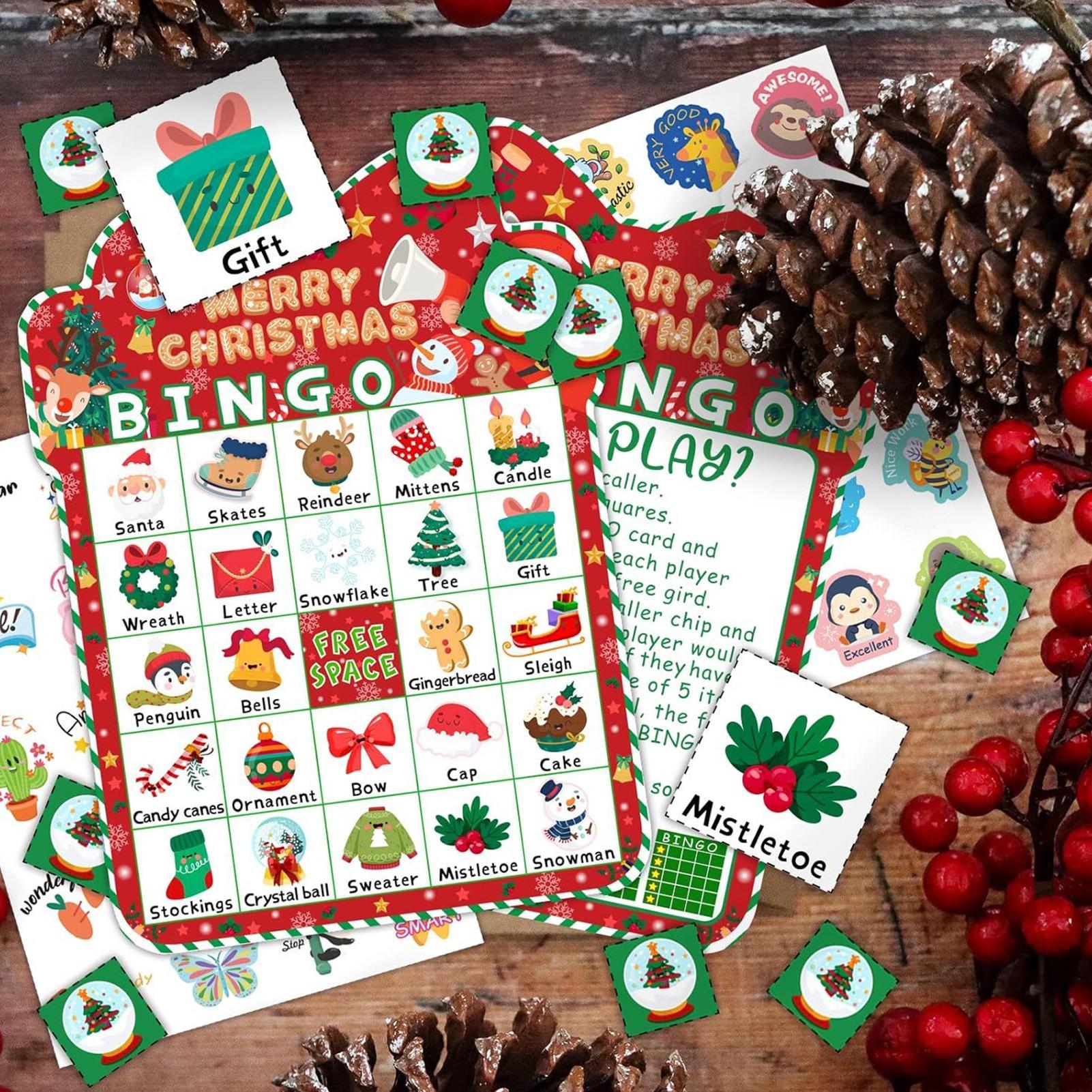 Gioco di bingo natalizio Set d - Party Games Bingo recensione e prezzo