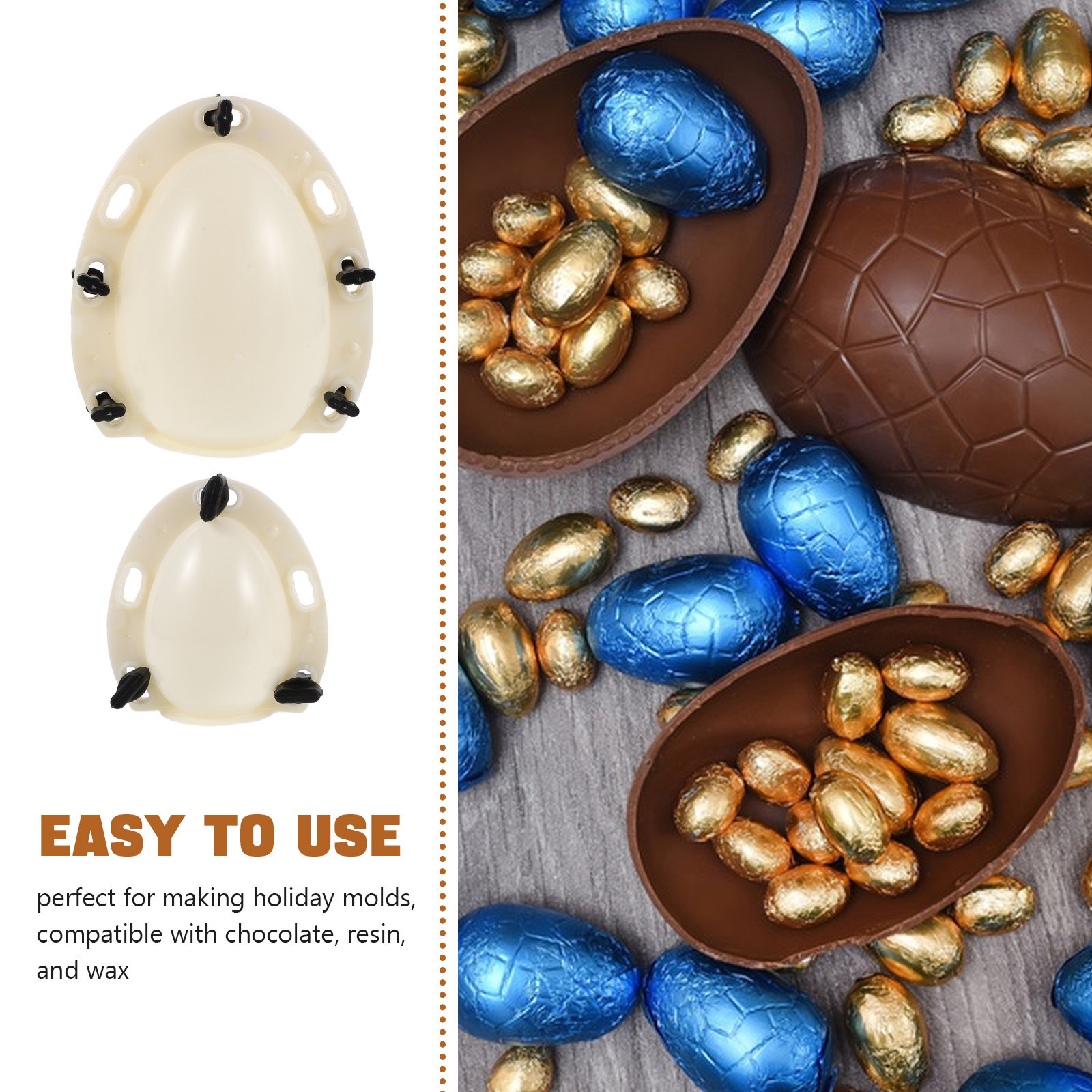 2 stampi per uova in plastica, - Party Games Egg recensione e prezzo