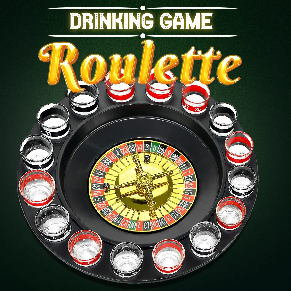 Gioco Rotante con 16 Bicchieri - Party Games Ideas For Adults recensione e prezzo