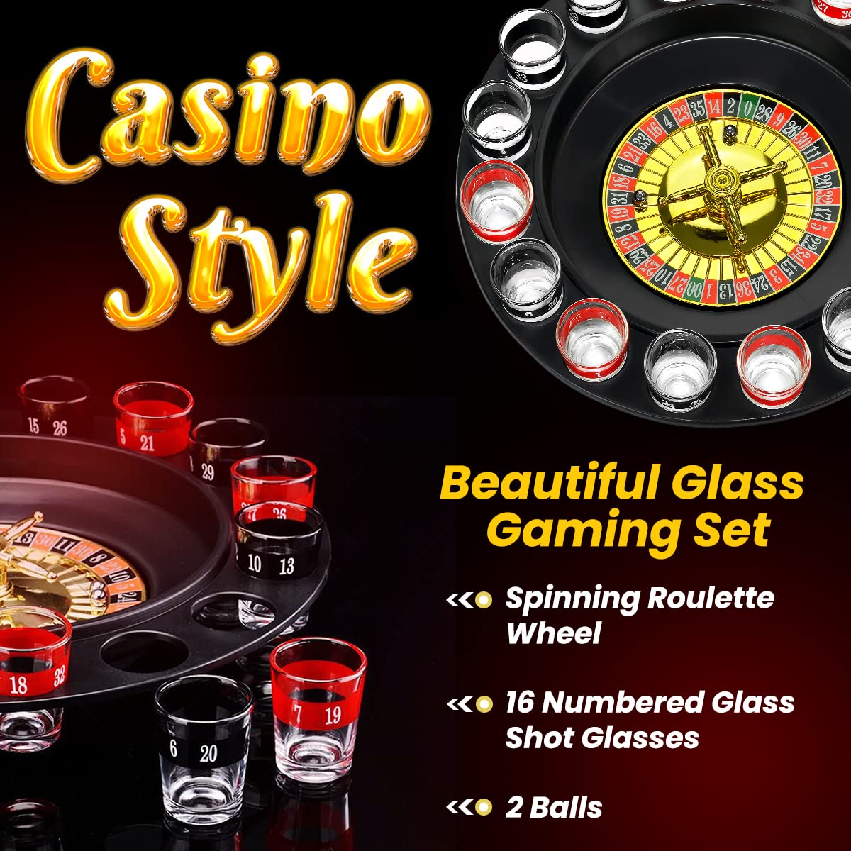 Gioco Rotante con 16 Bicchieri - Party Games Ideas For Adults recensione e prezzo