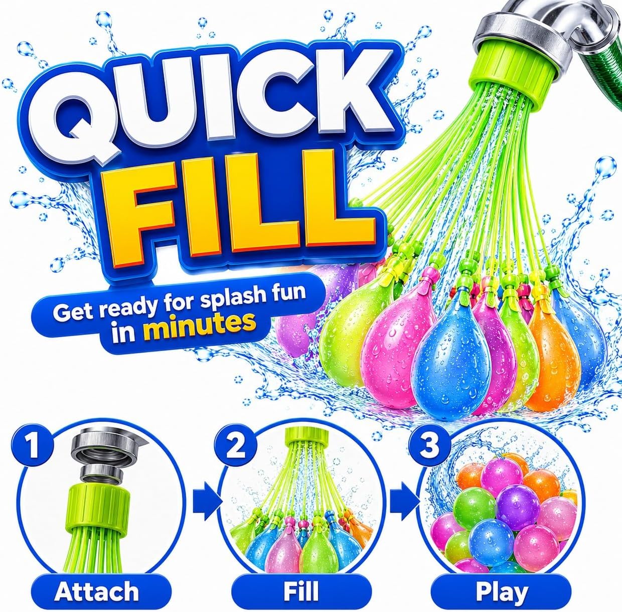 Palloncini d'Acqua a Riempimen - Quick Games Party recensione e prezzo