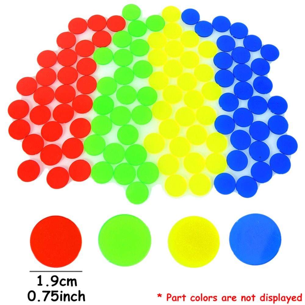 100 Pezzi Nuove Fiches Rotonde - Party Games Bingo recensione e prezzo
