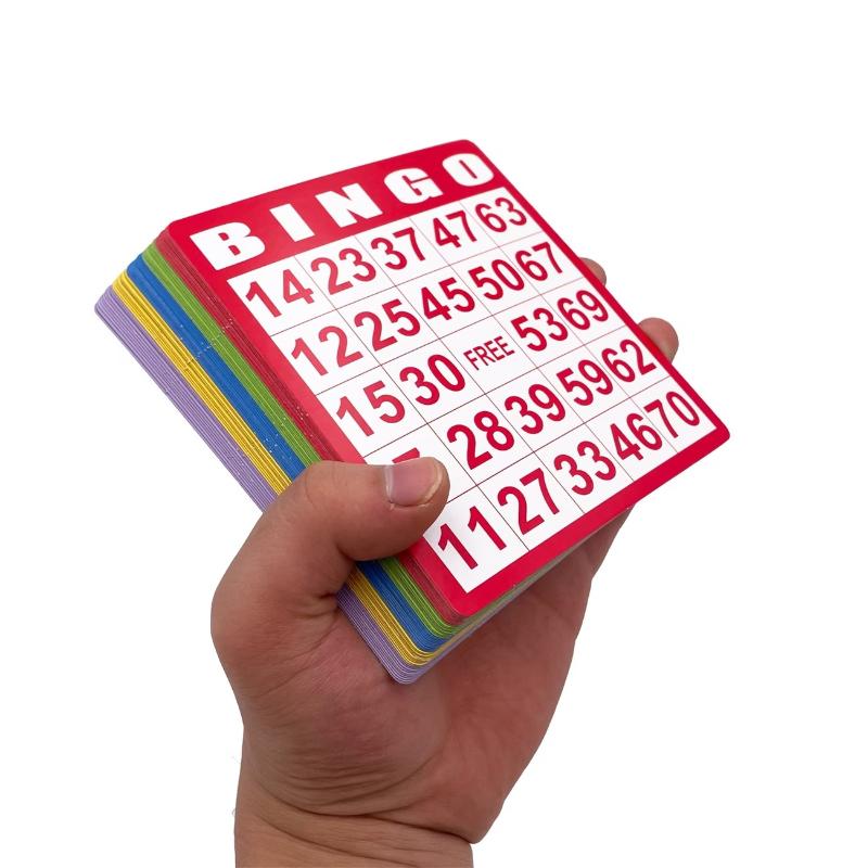 50/100 pezzi di carte da bingo - Party Games Bingo recensione e prezzo