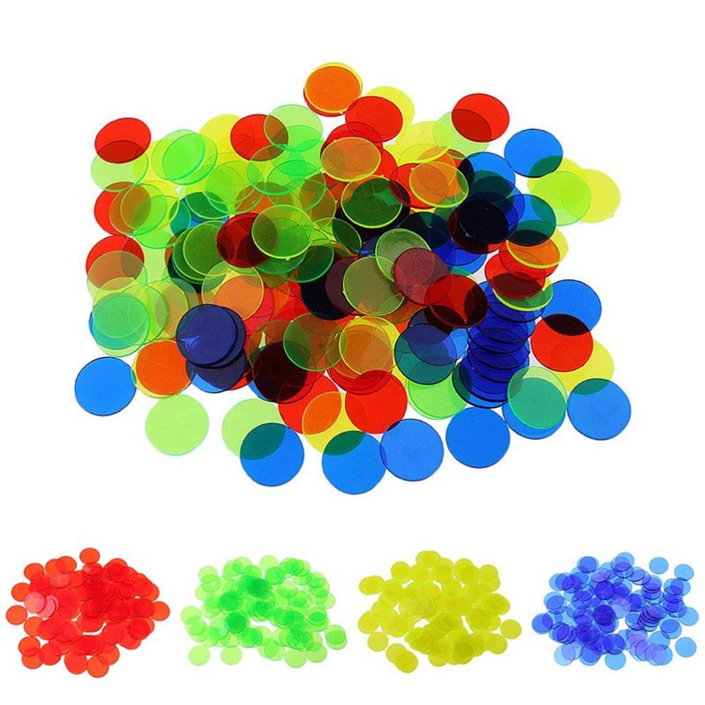 100 Pezzi di Fiches di Plastic - Party Games Bingo recensione e prezzo