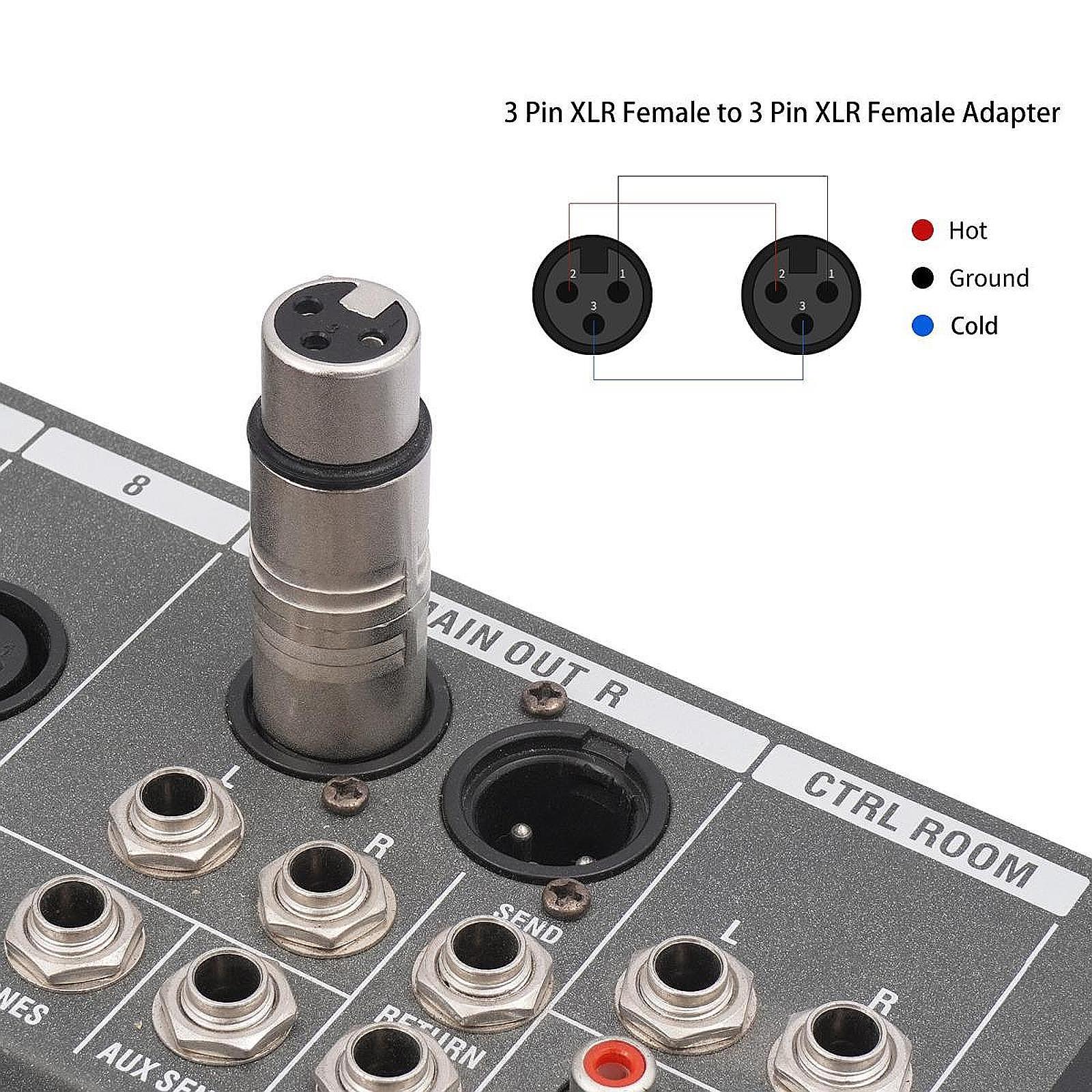 XLR Adapter Extension Coupler  - Party Games Stream recensione e prezzo